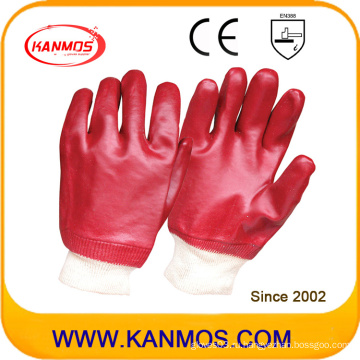 Маслостойкие ПВХ окунутые рабочие перчатки безопасности труда (51201)